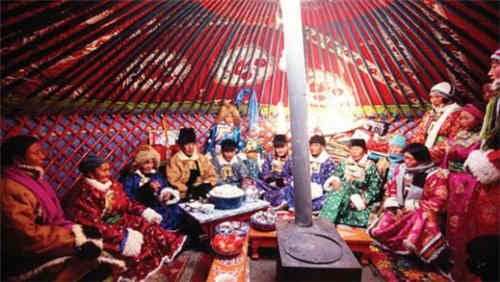 蒙古族白节的风俗
